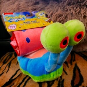 Dog Treat Dispenser Stuffed Toy Nickelodeon SpongeBob SquarePants Gary